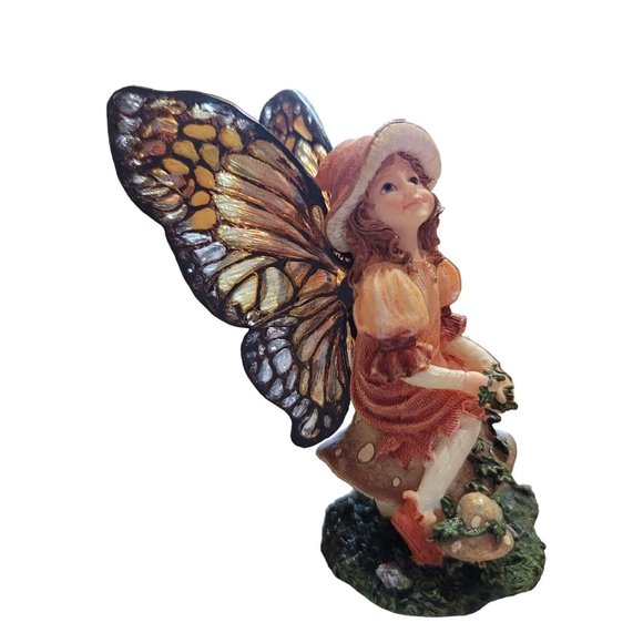 boyds bears Laurel Faeriesprites Stained Glass Fairy Wings Boyd Figurine collect - Picture 2 of 12